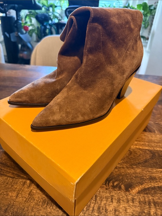 PAIGE Shoes - Paige Suede Western Boots